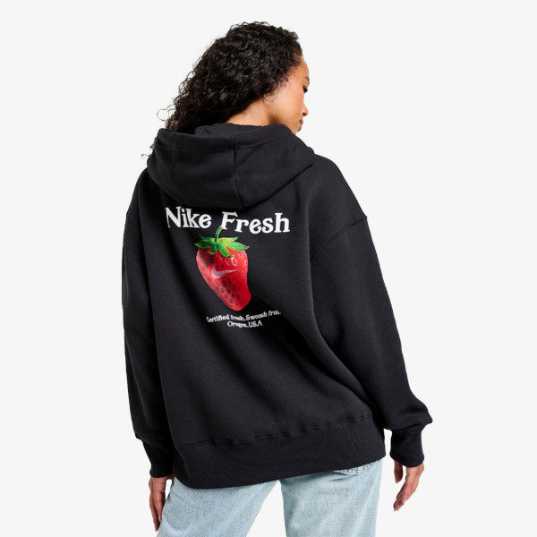 Nike W NSW FRT OS PO STWBRY HOODIE 