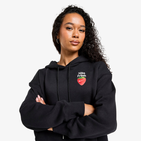 Nike W NSW FRT OS PO STWBRY HOODIE 