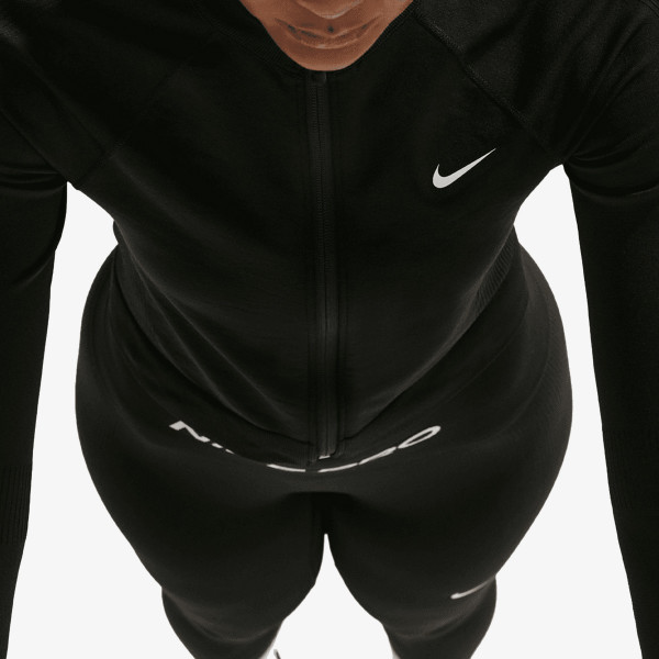 Nike W NP DF SMLS FZ MIDLAYER WT 