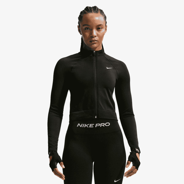 Nike W NP DF SMLS FZ MIDLAYER WT 