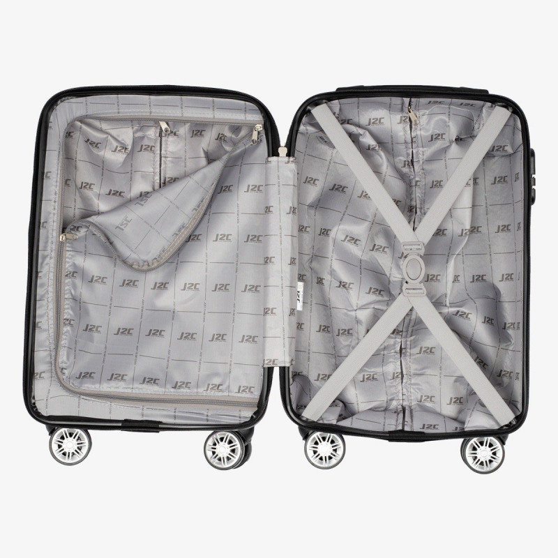 J2C 3 in 1 Hard Suitcase 20 Inch Sport Vision Shitja me pakice e aksesoreve sportiv Sport Vision