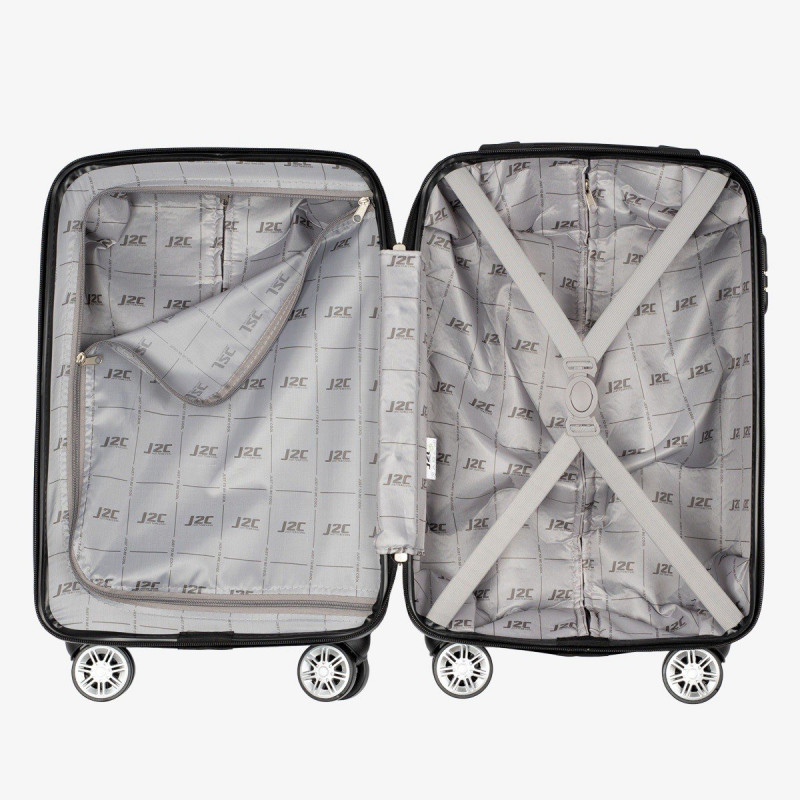 J2C 3 in 1 Hard Suitcase 20 Inch 