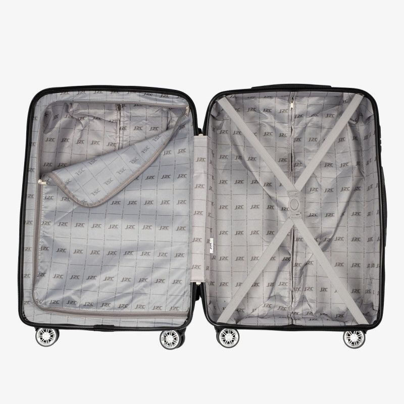 J2C 3 in 1 Hard Suitcase 25 Inch 