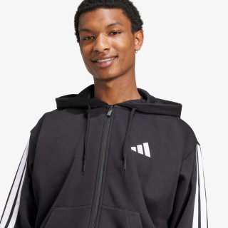 adidas Essentials 3-Stripes Fleece Hoodie 