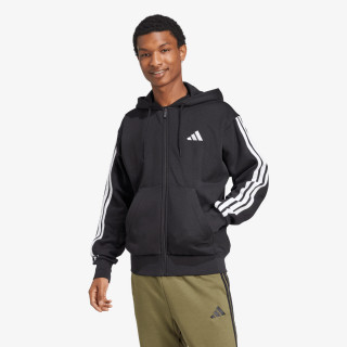 adidas Essentials 3-Stripes Fleece Hoodie 