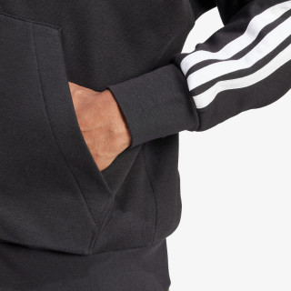 adidas Essentials 3-Stripes Fleece Hoodie 
