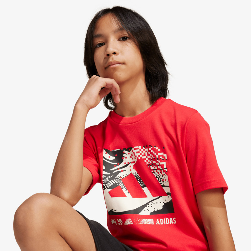 adidas J CAMO LOGO TEE 