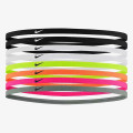 NIKE SKINNY HEADBANDS 8 PK BLACK/BLACK/W 