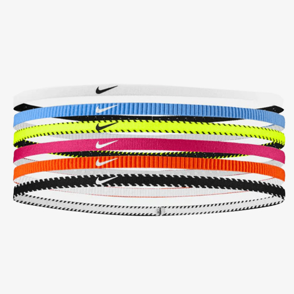NIKE FLEX CLASSIC HEADBANDS 6PK VOLT/VIV 