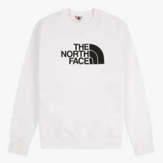 The North Face M DREW PEAK CREW TNF WHT/TNF BLK 