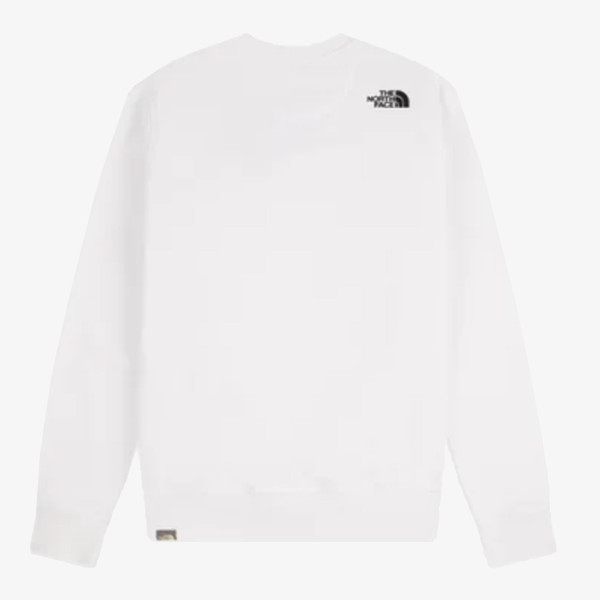 The North Face M DREW PEAK CREW TNF WHT/TNF BLK 