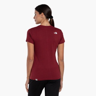 The North Face W S/S EASY TEE CORDOVAN 