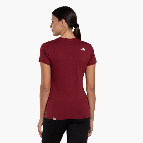 The North Face W S/S EASY TEE CORDOVAN 
