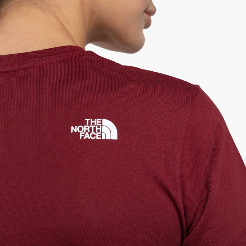 The North Face W S/S EASY TEE CORDOVAN 