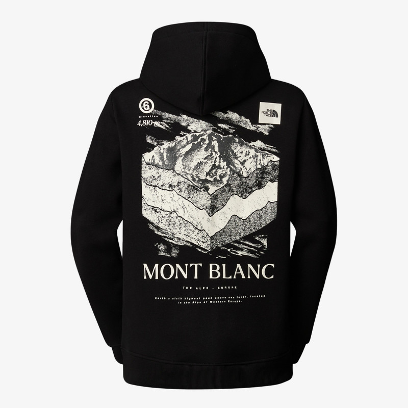 The North Face W HOODIE TOPOGRAPHIC 