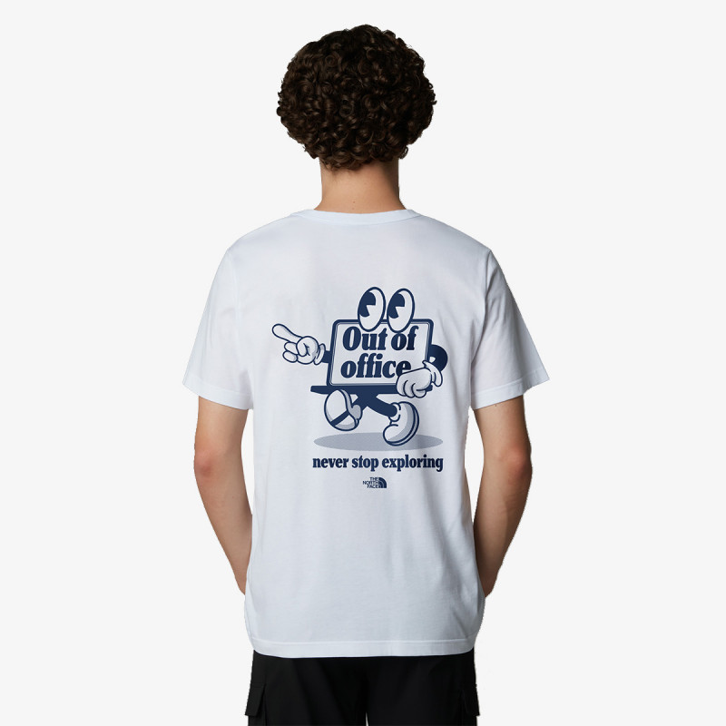 The North Face Unisex S/S Cartoon Logo Relaxed Tee 