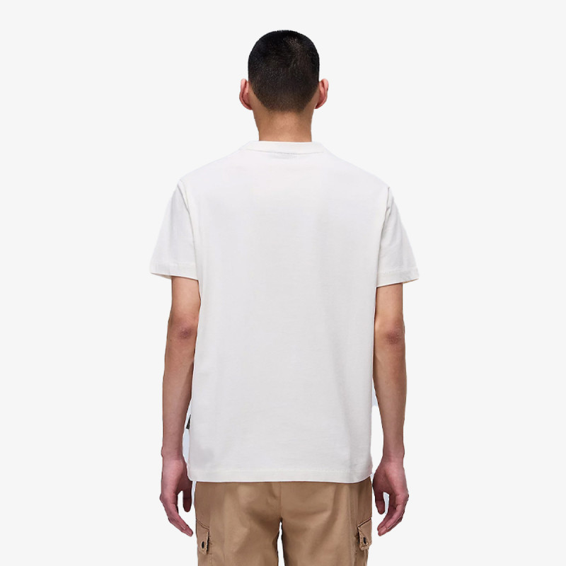Napapijri S-BOX LOGO SS N1A WHITE WHISPER 