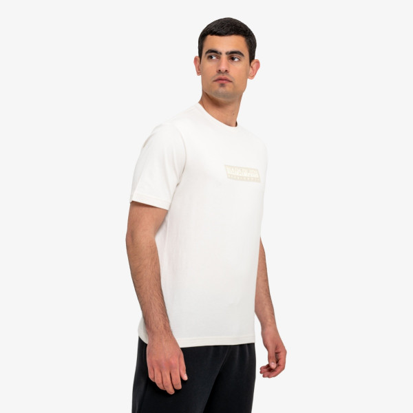 Napapijri S-Box Logo SS 1 White Whisper 